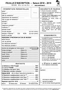 Télécharger le bulletin d'inscription